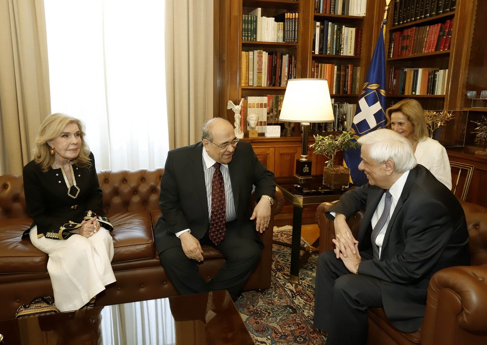 Μαριάννα Β. Βαρδινογιάννη, Mostafa El Feki, Προκόπιος Παυλόπουλος