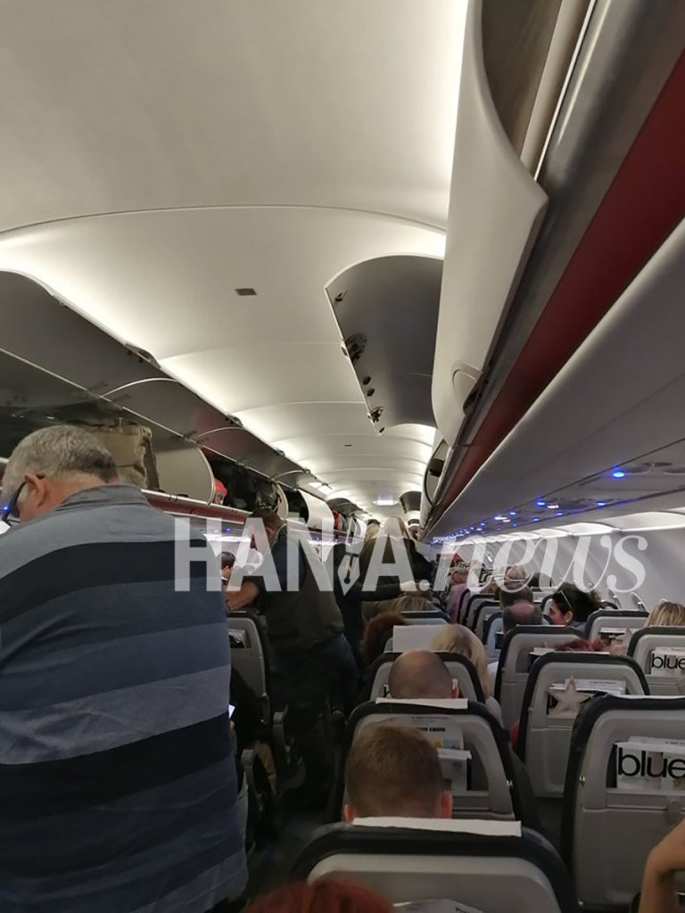 Οι επιβάτες ενημερώθηκαν πως θα πρέπει να αποβιβαστούν και να συνεχίσουν με λεωφορείο για το Ηράκλειο