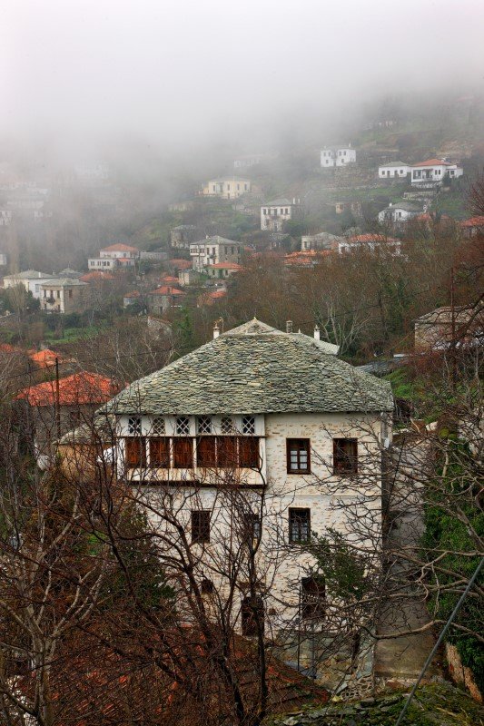 Τοπίο από τον Άγιο Γεώργιο Νηλείας στο Πήλιο