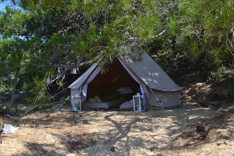 Μια από τις σκηνές που ενοικιάζονται στο Airbnb