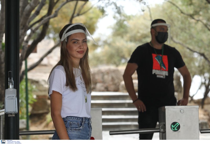 Προσωπικό στην Ακρόπολη