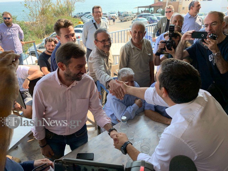 Περιοδεία του προέδρου του ΣΥΡΙΖΑ, Αλέξη Τσίπρα στην Κρήτη