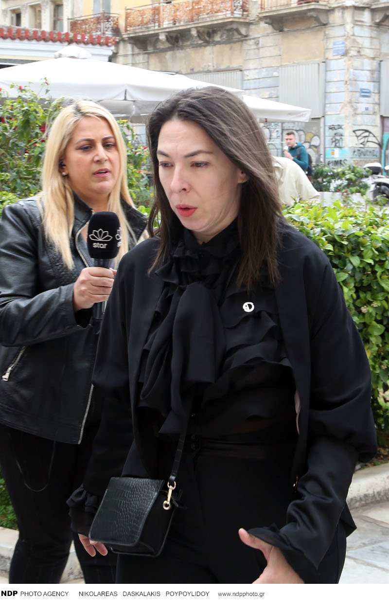 Η σύζυγος του Κώστα Βουτσά, Αλίκη Κατσαβού.
