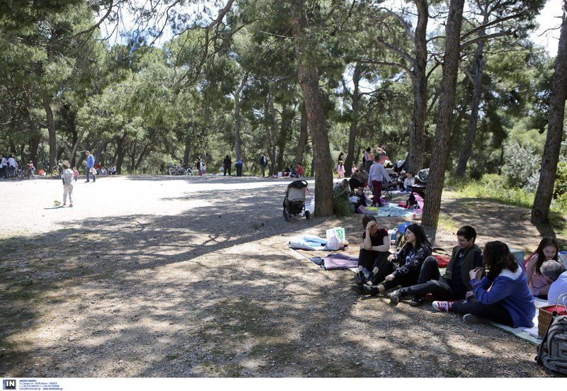 Ομορφες οικογενειακές στιγμές στο Αλσος Συγγρού