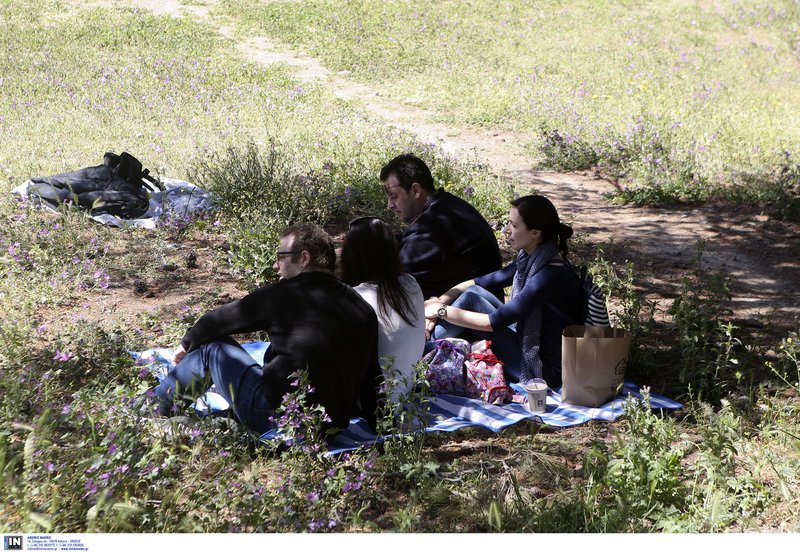 Πρωτομαγιά με καλό καιρό και ευκαιρία για πικ νικ
