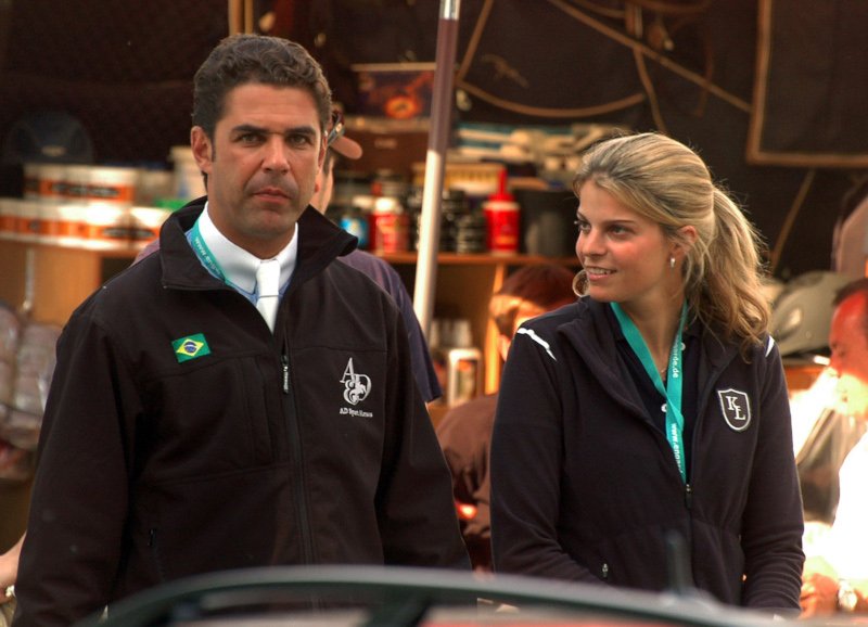 Ο Αλβάρο Νέτο μαζί με την Αθηνά Ωνάση πριν πάρουν διαζύγιο.