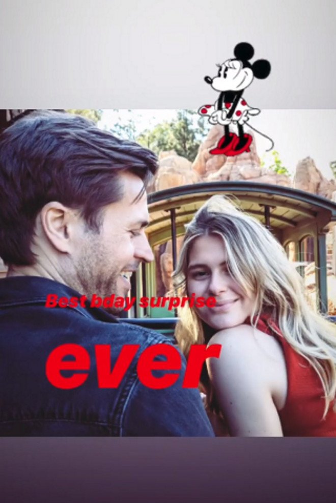 Η Αμαλία Κωστοπούλου με τον σύντροφό της