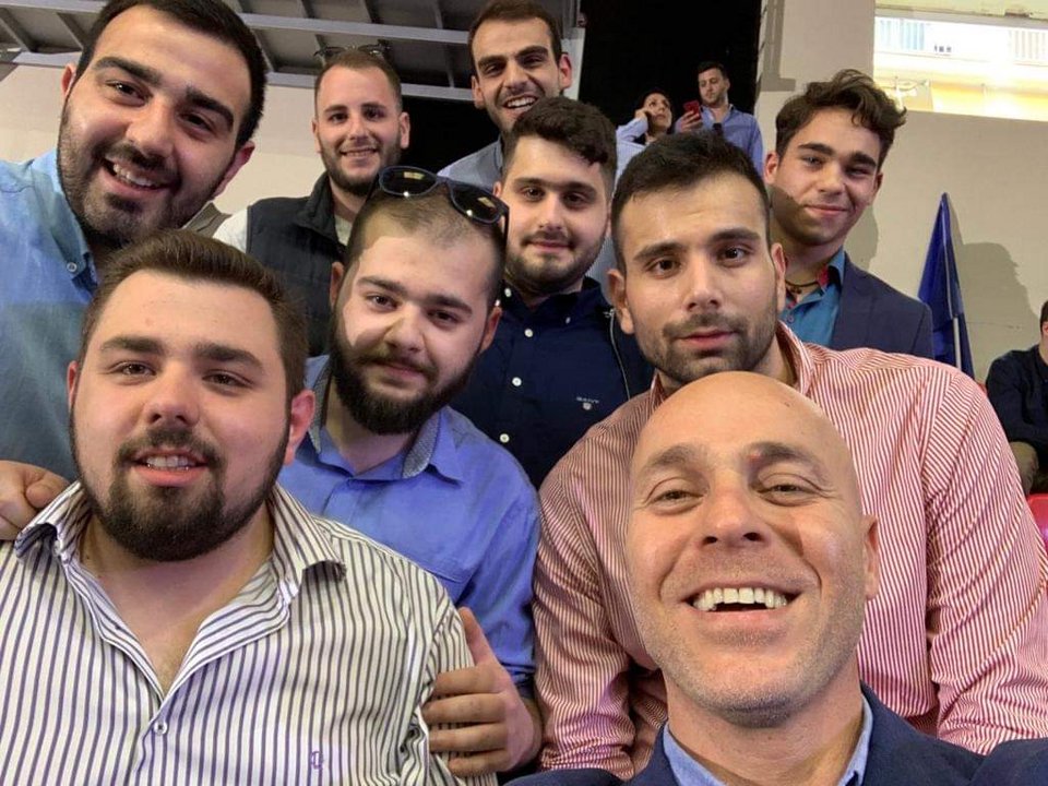 Ο Γιώργος Αμυράς σε περιοδεία στις ευρωεκλογές 2019