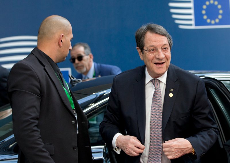 Οι κυρώσεις σε ό,τι αφορά το σκέλος των ενεργειών στην Κύπρο, πρέπει να προχωρήσουν, λέει ο Ν. Χριστοδουλίδης / Φωτογραφία: AP Photo/Virginia Mayo, Pool