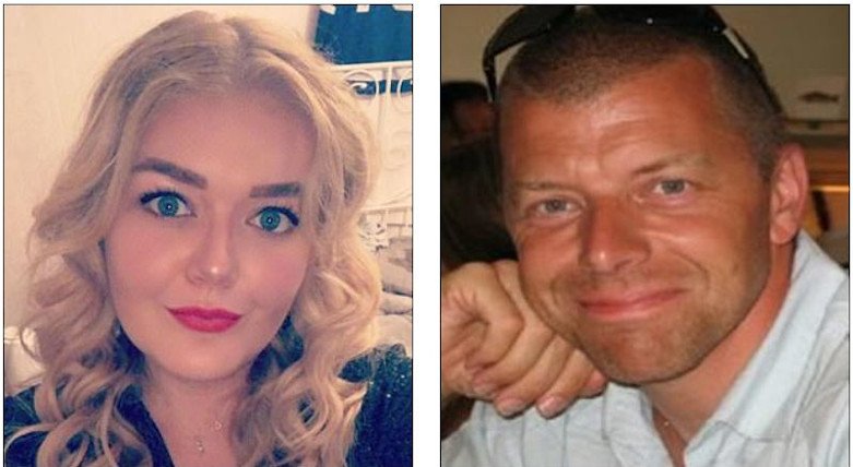 Ο Andy Fitzgerald (δεξιά), ο οποίος είναι ο επικεφαλής οδηγός της Βασίλισσας, υιοθέτησε τη γάτα με την κόρη του Victoria (αριστερά)