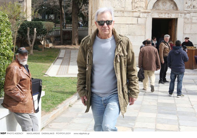 Ο ηθοποιός Αλέξανδρος Αντωνόπουλος.