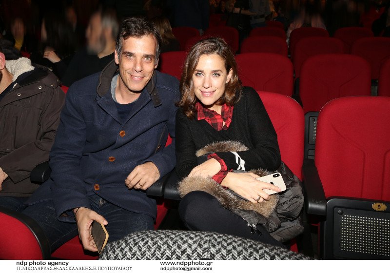 Η Εύα Αντωνοπούλου με το σύζυγό της, Παναγιώτη Αρκουμανέα / Φωτογραφία: NDP