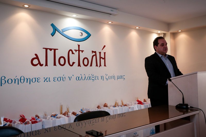 Ο πρόεδρος της «Αποστολής» Κωστής Δήμτσας