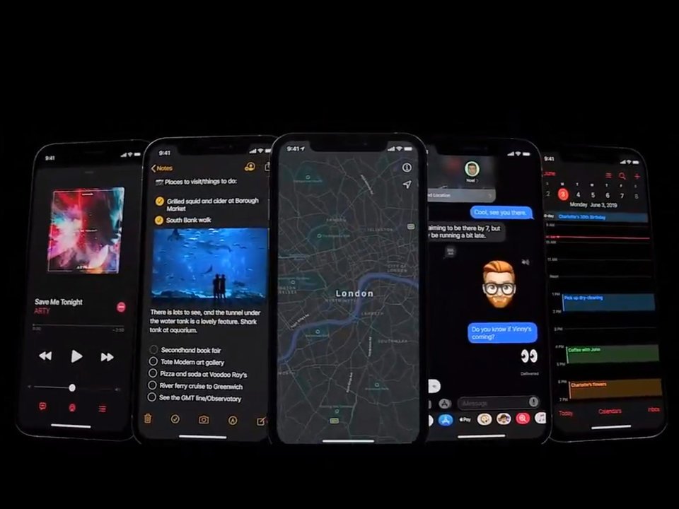 Πάρτε μια ιδέα για τις οθόνες των iPhone με το νέο πρόγραμμα, όταν θα μπορούν να έχουν μαύρο φόντο
