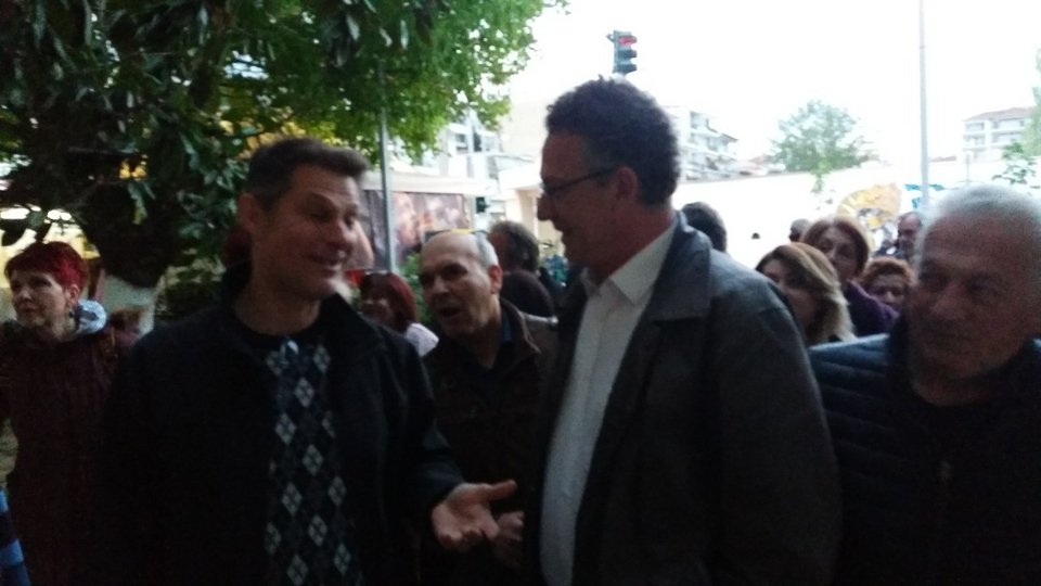 Ο Κώστας Αβρανίτης στην Εορδαία -Φωτογραφία: kozan.gr