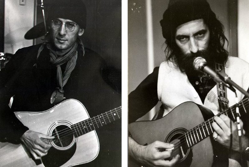 Ο Νικόλας Άσιμος, και ο Χρήστος Ζυγομαλάς, Χειμώνας του 1982-83 στο  κλαμπ ΤΑΔΕ ΕΦΗ, Πλάκα