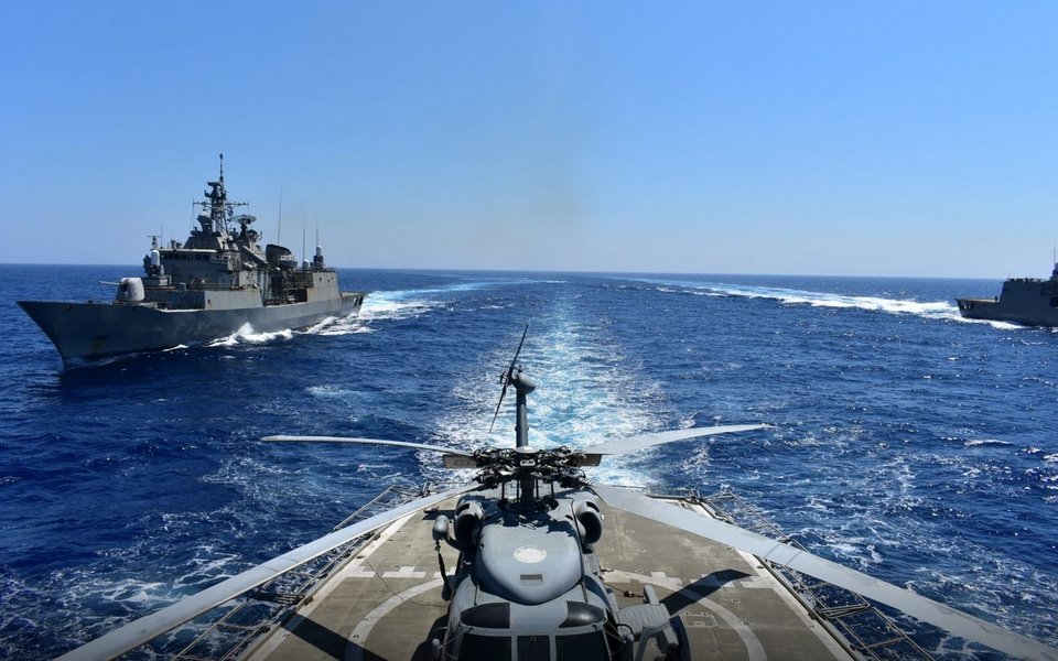 Διεξαγωγή νέας αεροναυτικής άσκησης στην Αν. Μεσόγειο