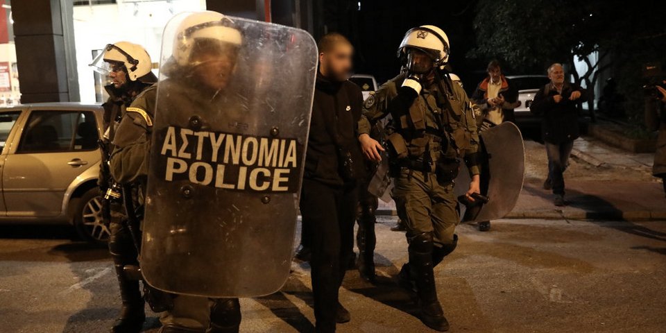 Προσαγωγές φοιτητών/ Φωτογραφία: INTIME NEWS