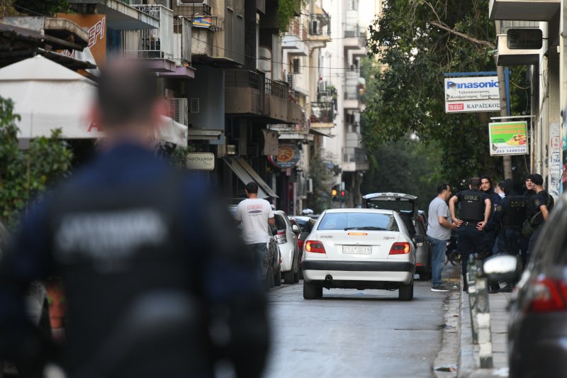 Περιπολικό της Αστυνομίας στα Εξάρχεια