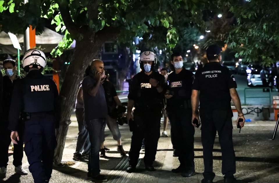 Επιχείρηση αστυνομικών στο Παγκράτι