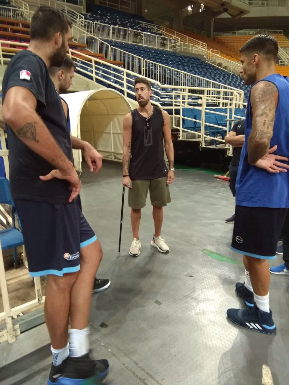 Μουντομπάσκετ 2019: Συγκινητικός Αθηναίου, πήγε με μπαστουνάκι και αποχαιρέτησε την Εθνική Ελλάδας