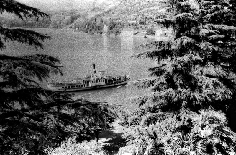 Ο Φάγκαν υπέθεσε ότι αυτό το ατμόπλοιο μπορεί να ήταν στην λίμνη Λουγκάνο, αλλά παρόμοια υπήρχαν εκείνη την εποχή και στην λίμνη Κόμο της Ιταλίας