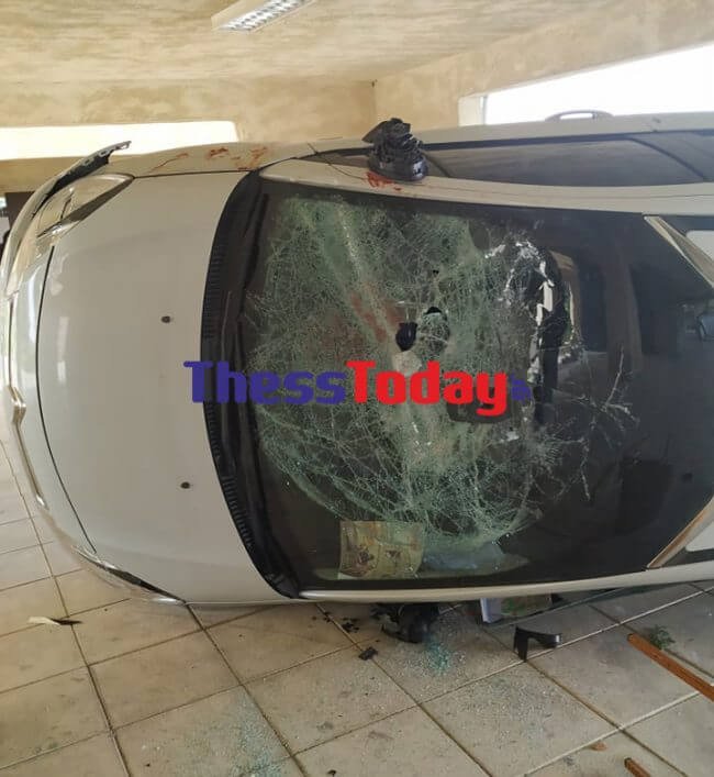 Βανδάλισαν πιλοτή στον Εύοσμο