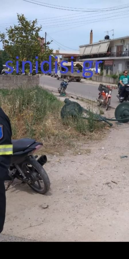 Το μηχανάκι που οδηγούσε ο άτυχος 19χρονος συγκρούστηκε με ΙΧ αυτοκίνητο