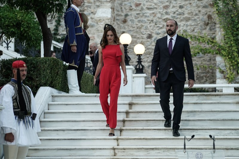 Εφη Αχτσιόγλου και Δημήτρης Τζανακόπουλος / Φωτογραφία: Menelaos Myrillas / SOOC