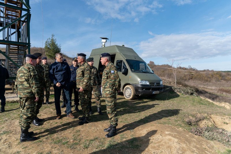 Στον Εβρο ο ο Υφυπουργός Εθνικής Αμυνας, Αλκιβιάδης Στεφανής