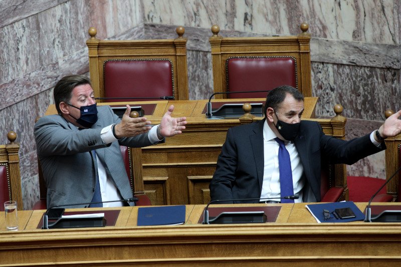 Μιλτιάδης Βαρβιτσιώτης και Νίκος Παναγιωτόπουλος