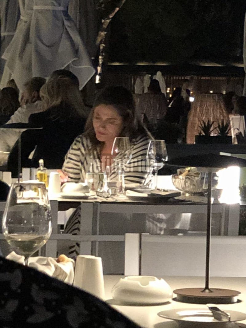 Η Περιστέρα Μπαζιάνα σε εστιατόριο
