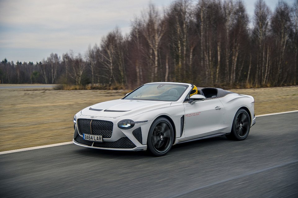 Η Bentley Bacalar στο τελικό στάδιο δοκιμών