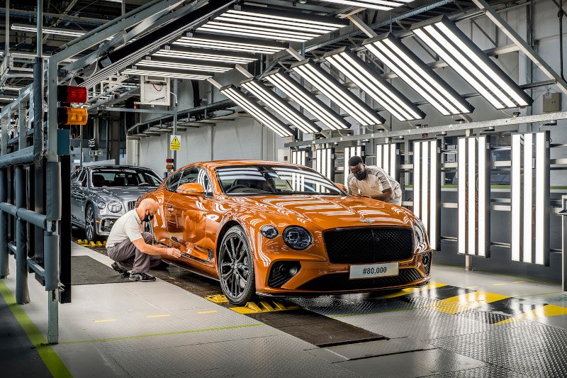 Bentley: 80.000 Continental GT στη γραμμή παραγωγής