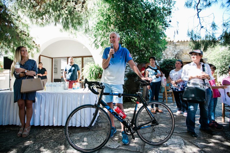 Dr Florian Betzler, τριαθλητής αγώνων ironman