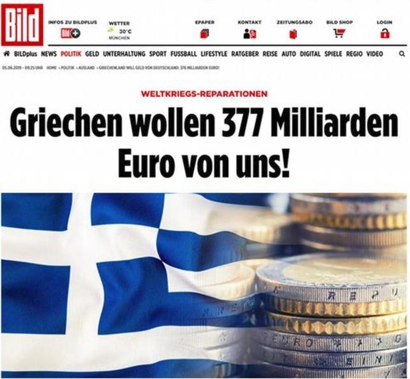 Το δημοσίευμα της Bild