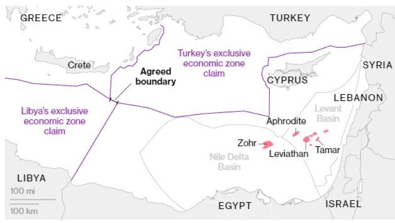 Ο χάρτης του Bloomberg
