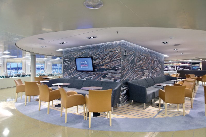 Blue Star Ferries lounge