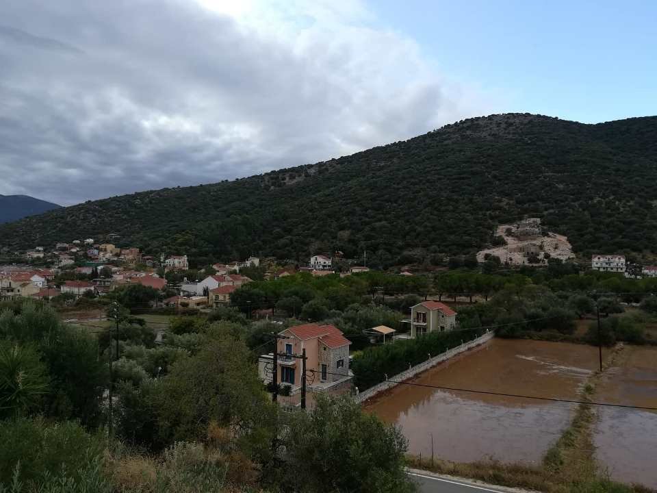 Βροχές στην Κεφαλονία