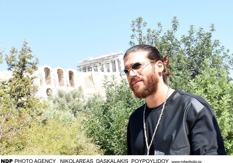 Ο Τζαν Γιαμάν στην Ακρόπολη