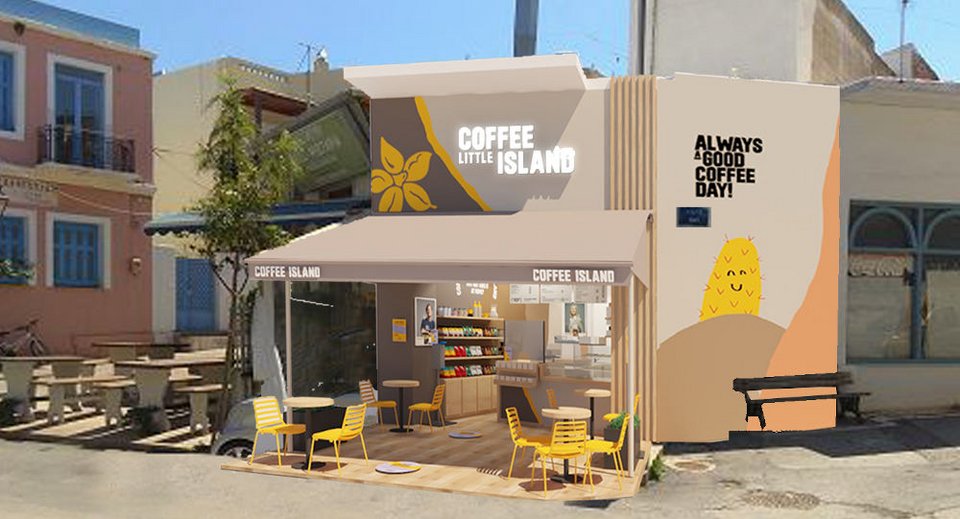 Το πρώτο κατάστημα Coffee Little Island είναι μάλιστα γεγονός