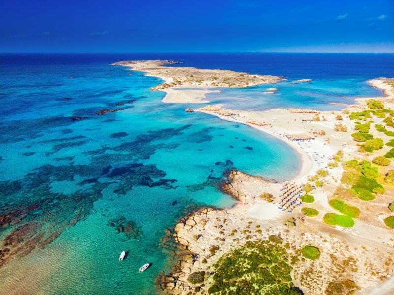 Η παραλία Ελαφονήσι στην Κρήτη
