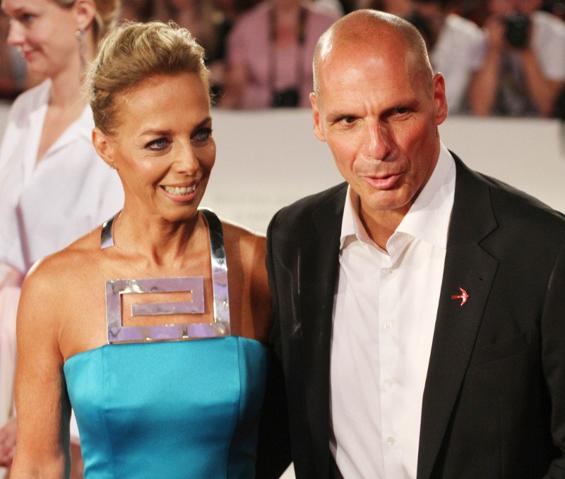 Δανάη Στράτου Γιάνης Βαρουφάκης Βενετία