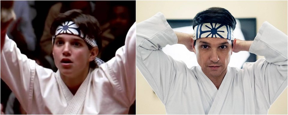 Ο Ραλφ Μάτσιο στο πρώτο Karate Kid τότε και τώρα