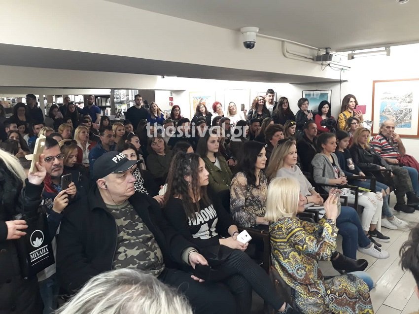 Πλήθος κόσμου στην παρουσίαση του βιβλίου του Ντάνου στη Θεσσαλονίκη