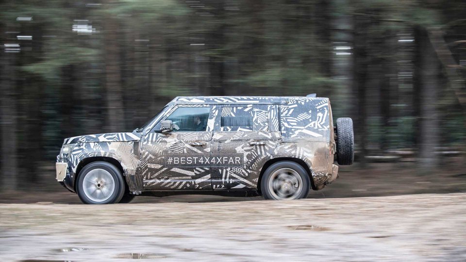 Ασταμάτητο μοιάζει το νέο Land Rover Defender