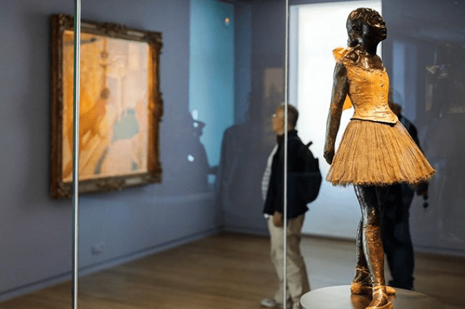 Η Χορεύτρια του Degas / Φωτογραφία Χριστόφορος Δουλγέρης