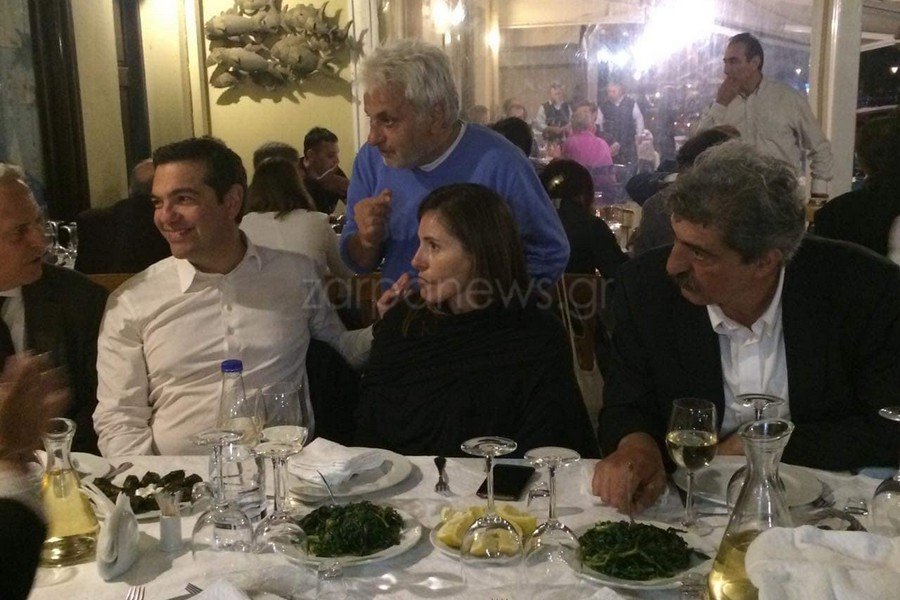Αλέξης Τσίπρας, Μπέτυ Μπαζιάνα Παύλος Πολάκης