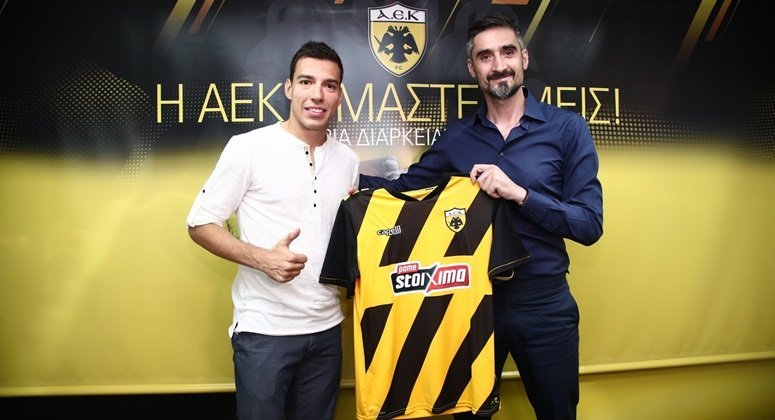 O Ντέλετιτς με τον Νίκο Λυμπερόπουλο