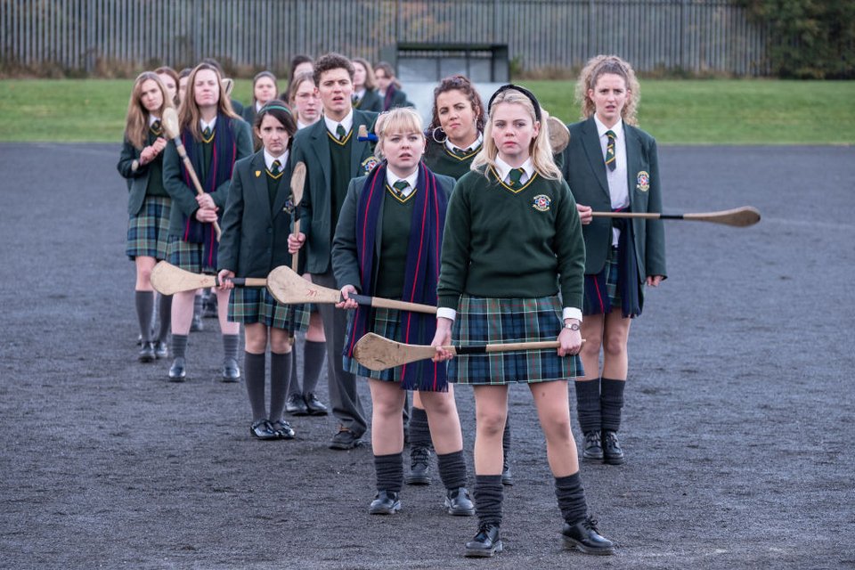 Στιγμιότυπο από τη σειρά Derrys Girls που ανέβηκε στο Netflix